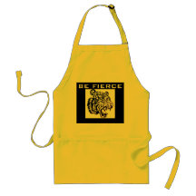 BE FIERCE TRIBAL TIGER Apron