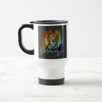 "Be Fiercely You" Travel Coffee Mug.