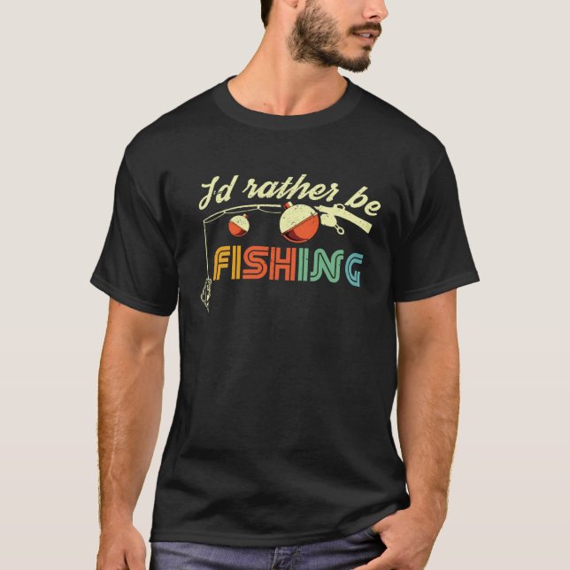 Be Fishing Boys Fisherman Fisher Boy Fishing  Cute T-Shirt (Front)