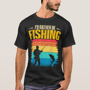 Be fishing funny fishing graphic for men women T-Shirt