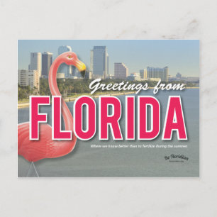 Be Floridian - Florida Postcard