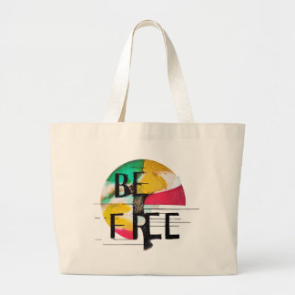 Be Free Large Tote Bag