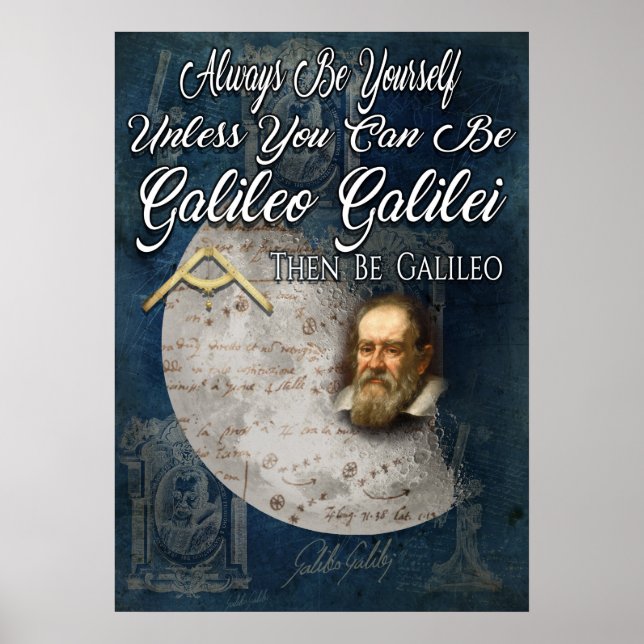 Be Galileo Galilei Poster (Front)