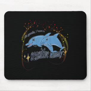 Be Gentle I Have A Sensitive Tummy Stomach Mouse Mat