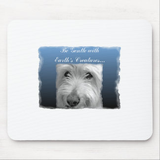 Be gentle... mouse mat