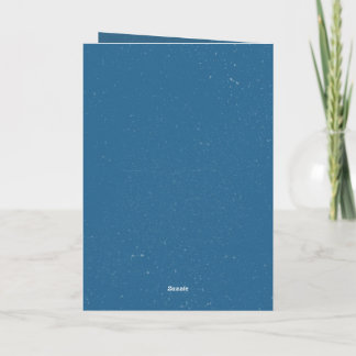 Be Gentle With Your Smile Elegant Dental Gold Blue Card