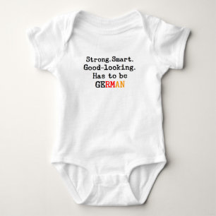be german baby bodysuit