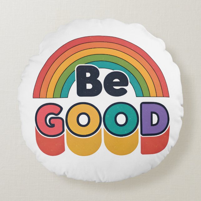Be good round cushion (Front)