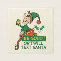 Be Good Says Christmas Elf