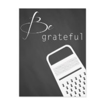 Be grateful Postcard