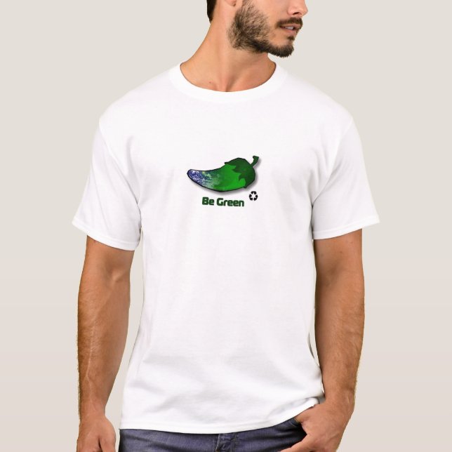 Be Green Organic T-Shirt (Front)