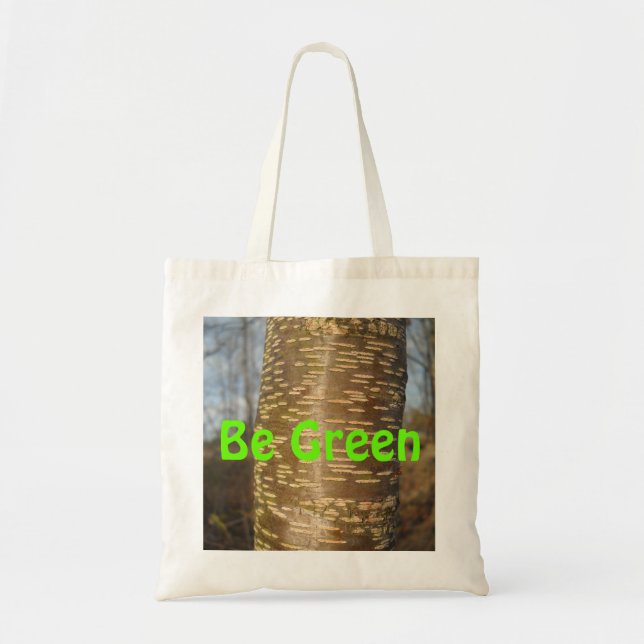 Be Green Tote Bag (Front)