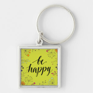 Be Happy 5 Key Ring