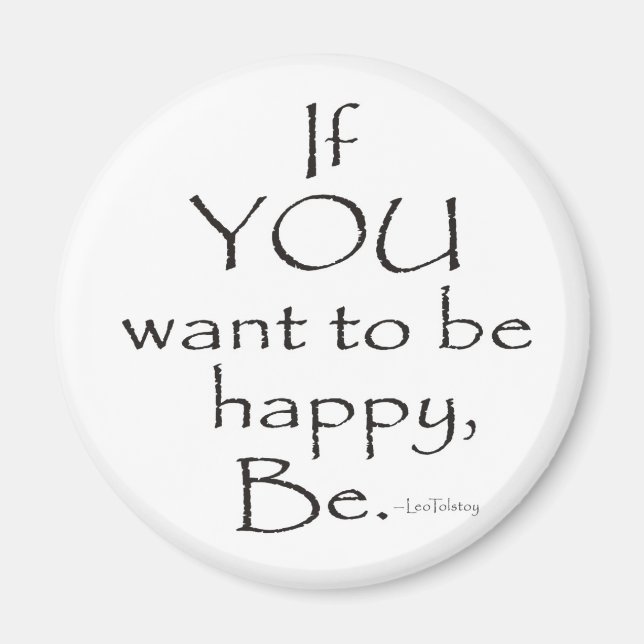 Be Happy, Be Magnet (Front)