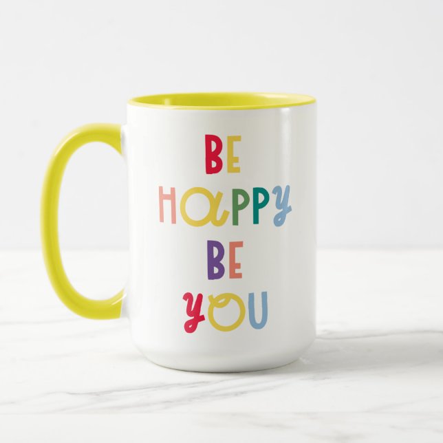 Be Happy Be You Mug (Left)