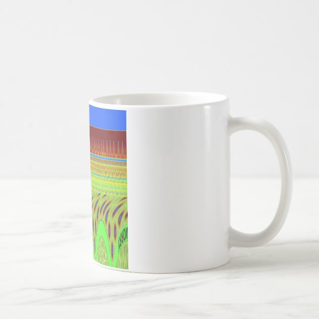 Be Happy Colourful Polka Dot Motif Gift Coffee Mug (Right)
