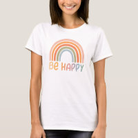 Be Happy Colourful Rainbow