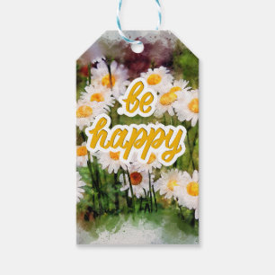 Be Happy  Gift Tags
