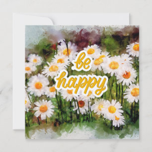Be Happy Greeting Card