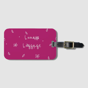 Be Happy Luggage Tag