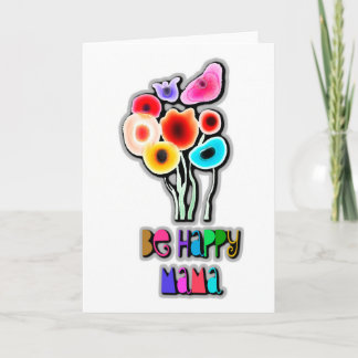 be happy mama card