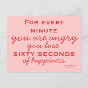 Be Happy -  Motivational Postcard
