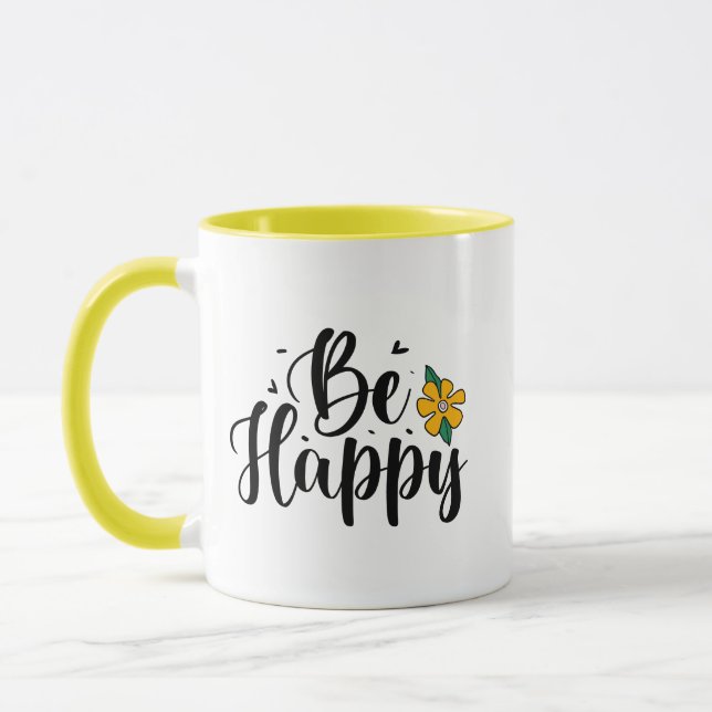 Be Happy  Mug (Left)
