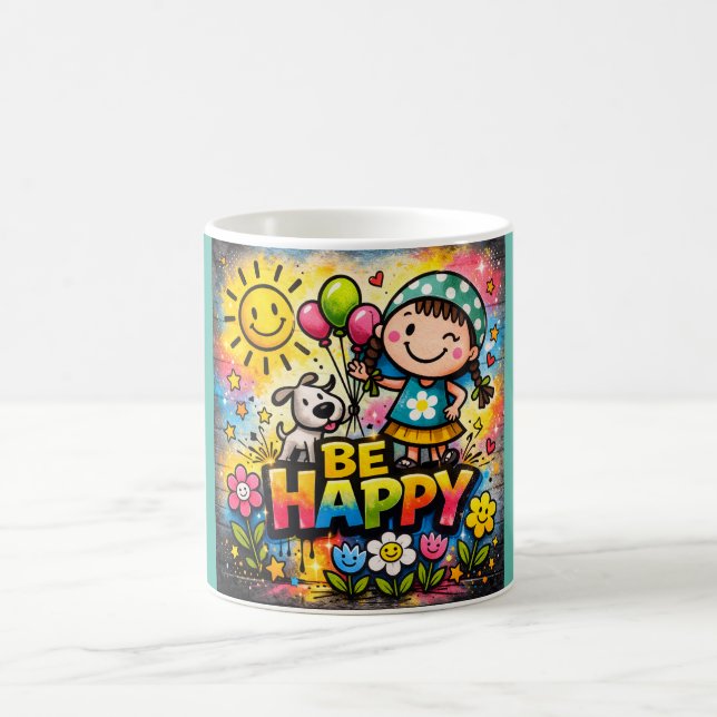 Be Happy Mug (Center)