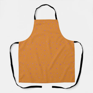 Be Happy Orange Apron