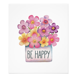 Be Happy Photo Print