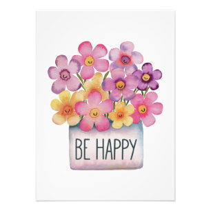 Be Happy Photo Print