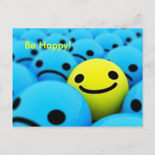 Be Happy! Postcard