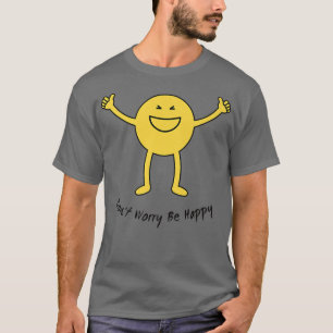 Be Happy Smile Face Cute Smiling Funny Motivation T-Shirt