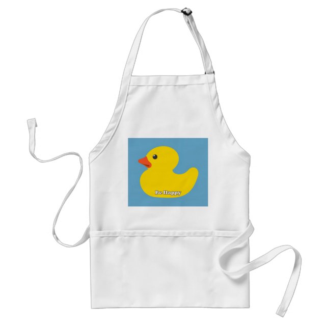Be Happy Standard Apron (Front)