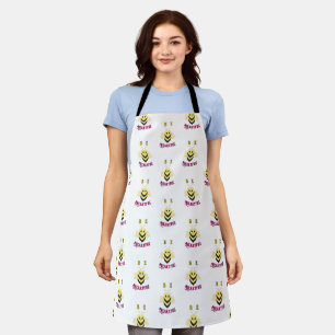 Be Heartful Day September Bee Queen Honey Heart Apron