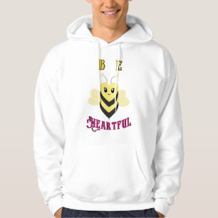 Be Heartful Day September Bee Queen Honey Heart Hoodie