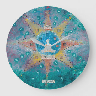 Be Here Now Clock