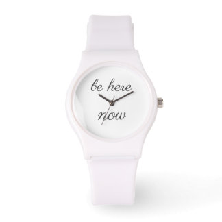 Be Here Now Watch – Minimalist Mindfulness Present