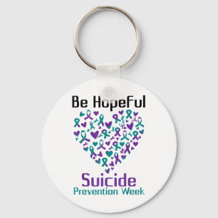 Be Hopeful Suicide Prevention Awareness Week 2022  Key Ring