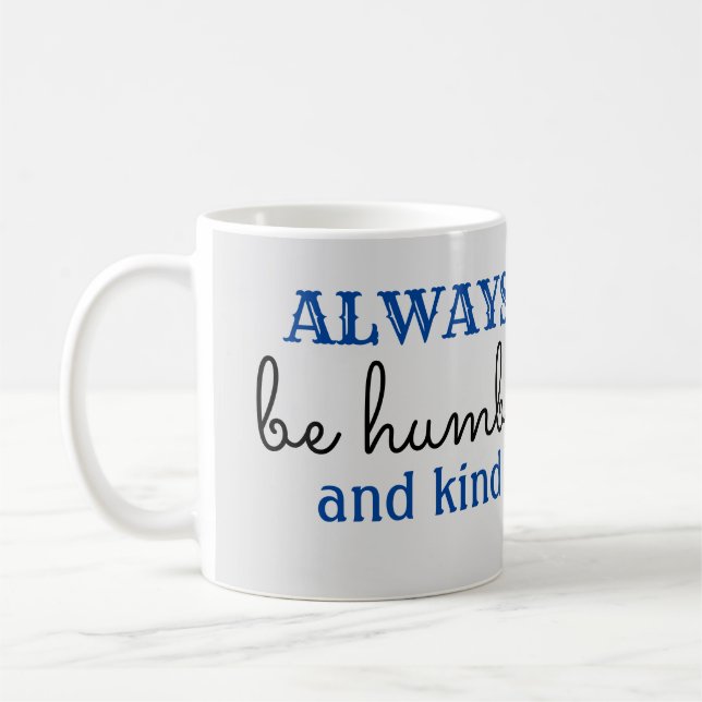 be humble coffee mug (Left)
