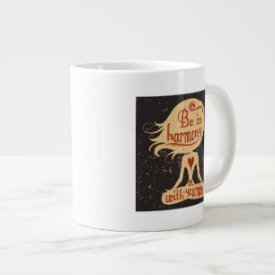 Be In Harmony With Yourself 2 Large Coffee Mug