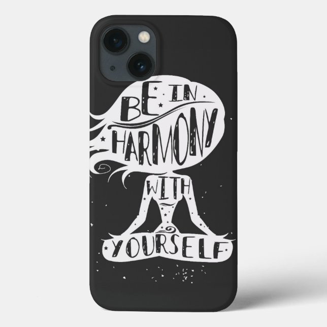 Be In Harmony With Yourself Case-Mate iPhone Case (Back)