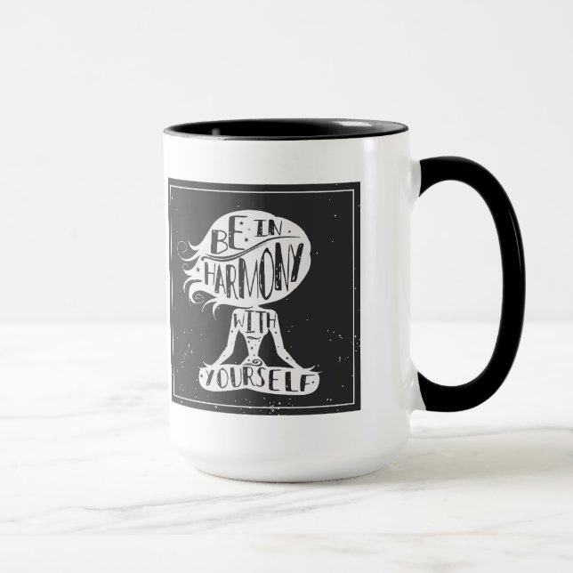 Be In Harmony With Yourself Mug (Right)