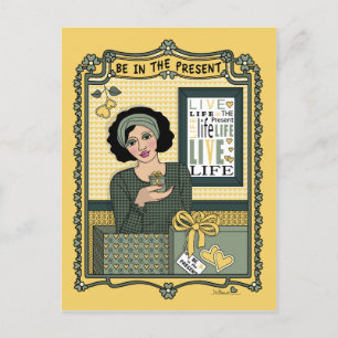 Be in the Present_C_ Postcard