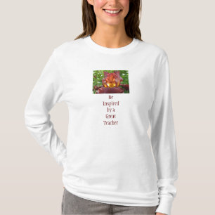 Be Inspired by a Great Teacher Ladies Tees gifts