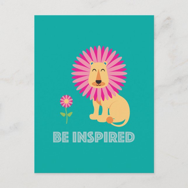 Be Inspired Postcard (Front)