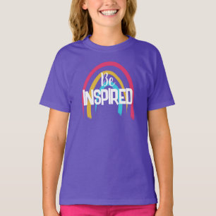 Be Inspired Rainbow Girls' T-Shirt