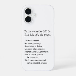 Be Intentional Thrive in 2026 iPhone 16 Case