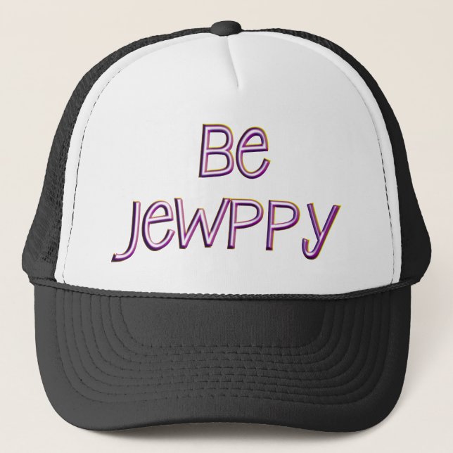 Be Jewppy Trucker Hat (Front)
