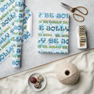 Be Jolly Wrapping Paper